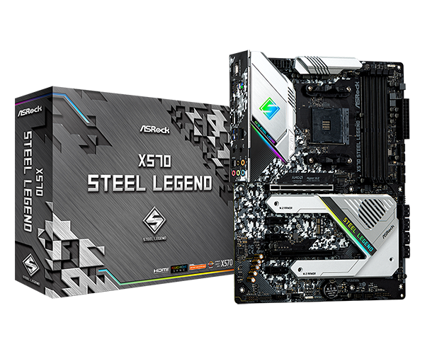 PC/タブレット PCパーツ ASRock > X570 Steel Legend